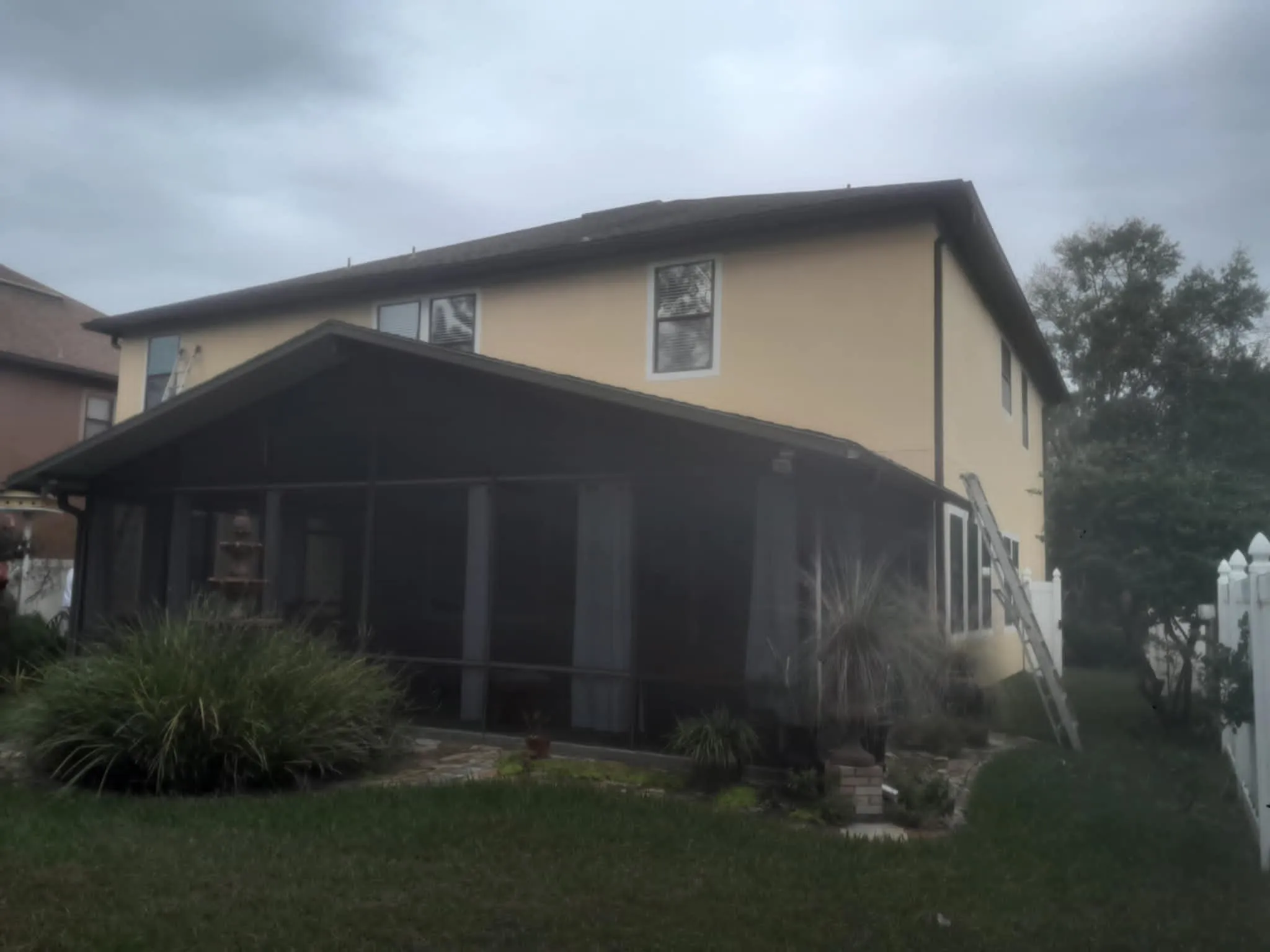 rear & screened lanai
